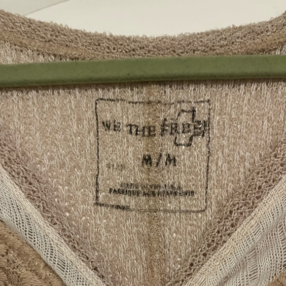 Free people We The Free 3/4 sleeve Top - Picture 4 of 4